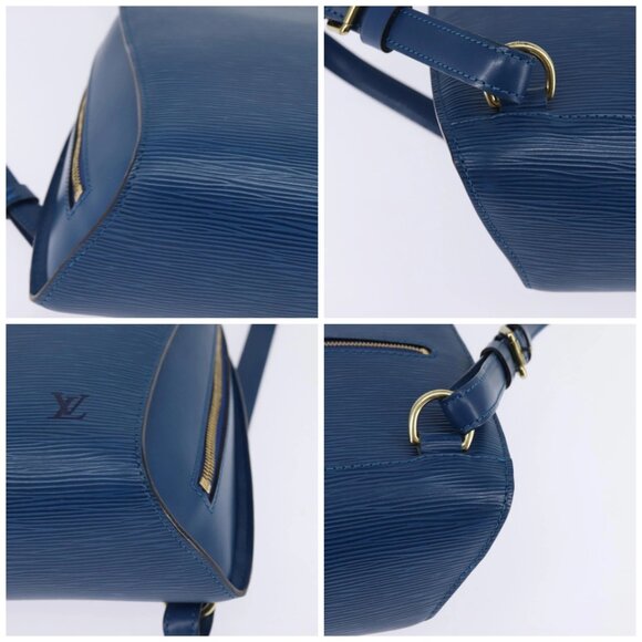 LOUIS VUITTON Epi Mabillon Backpack Blue M52235 LV Auth 141956 - Picture 16 of 16